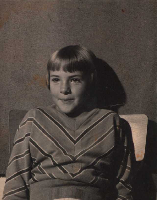 Evie mit 9 Jahren 